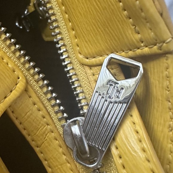 RARE Ralph Lauren Yellow Tote - Picture 9 of 10
